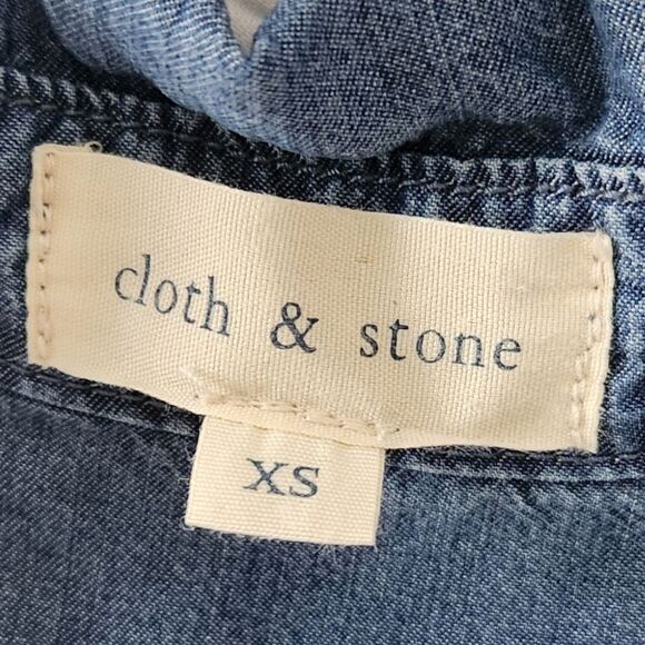 Cloth & Stone Denim Shirt - Picture 2 of 9